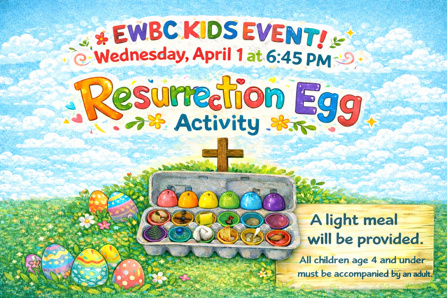 resurrection Egg Event March 2026 Landscape