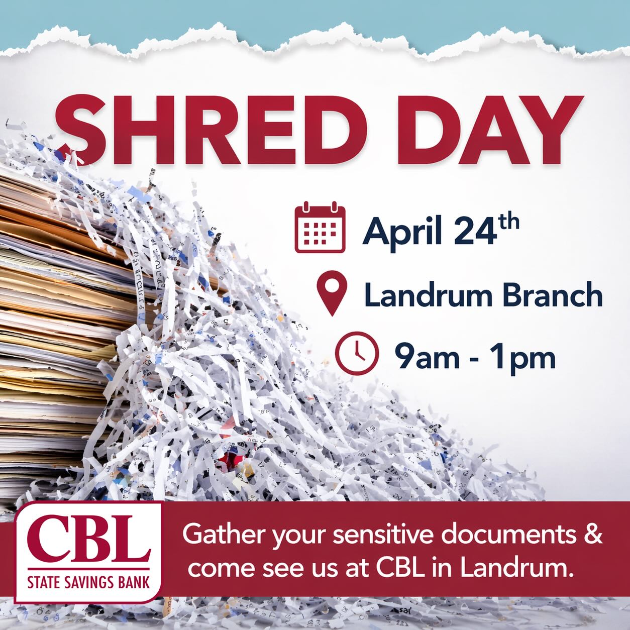 CBL Shred Day