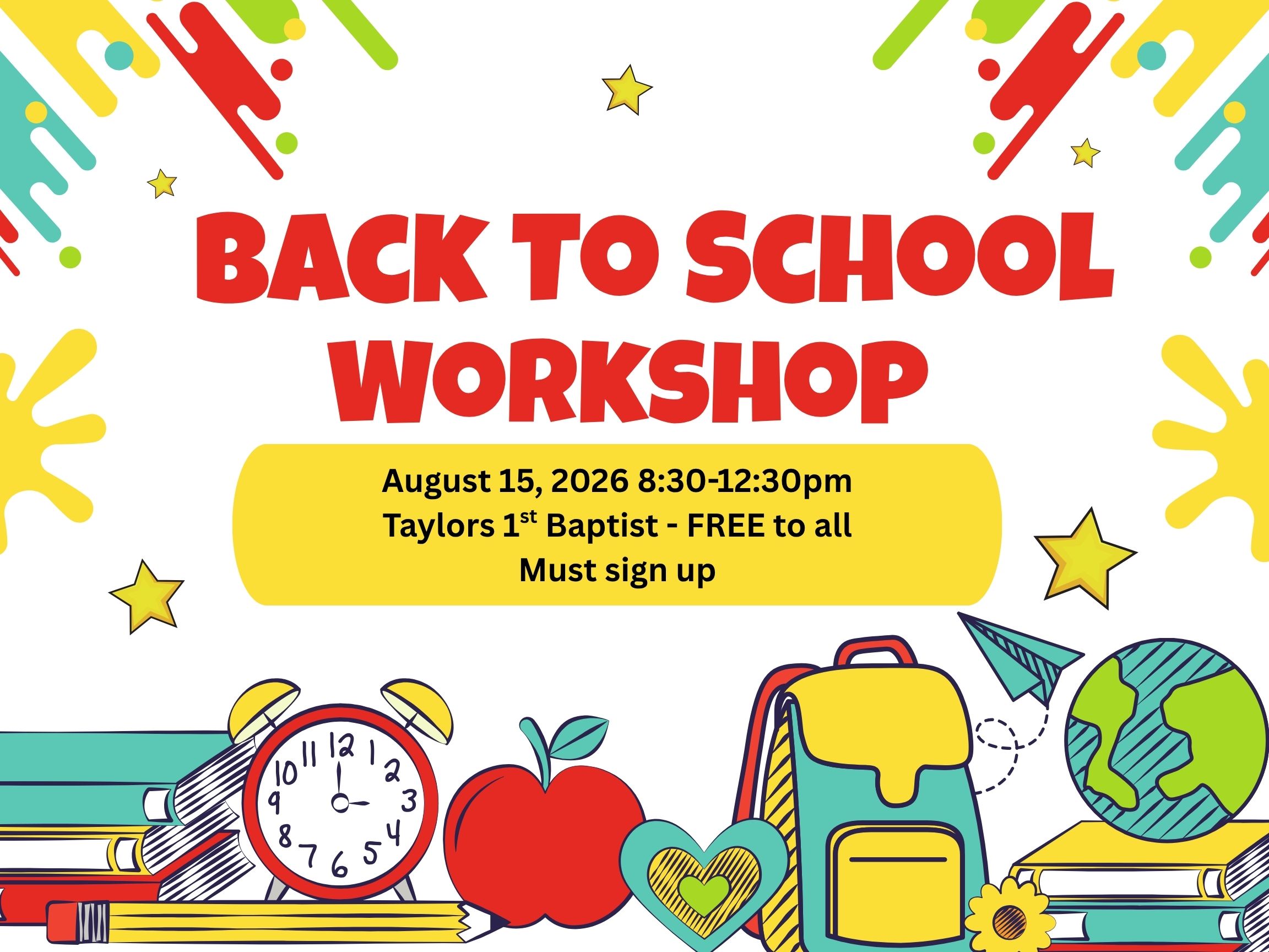 Back to School Conference