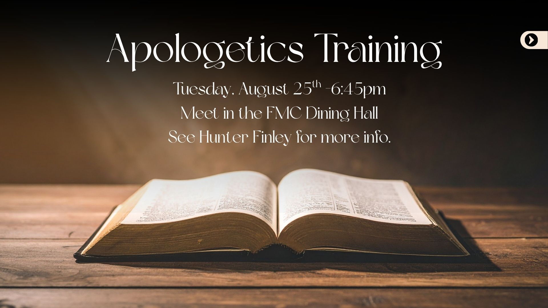 Apologetics Training