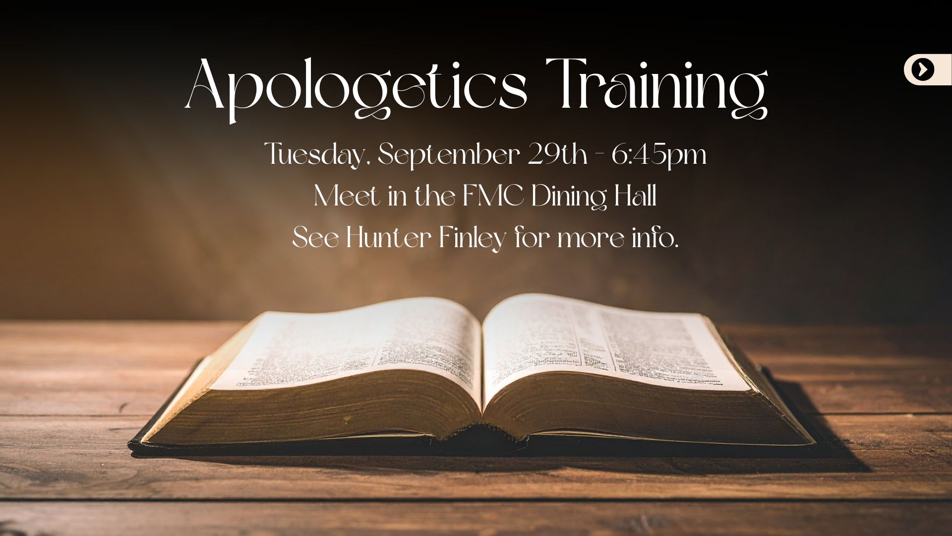 Apologetics Training