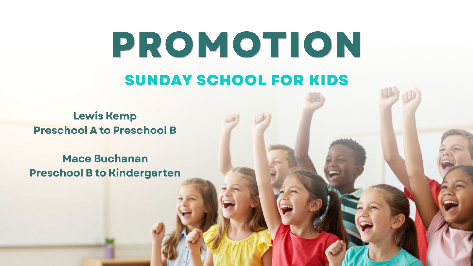 SUNDAY FOR KIDS!