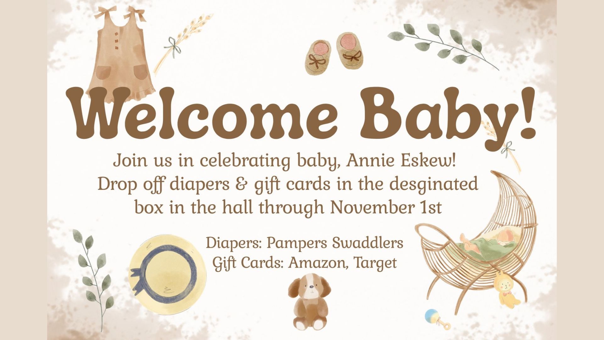 Welcome Annie
